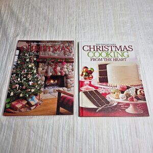 Better Homes and Gardens Christmas Cook / Decorating / Craft Books Set of 2